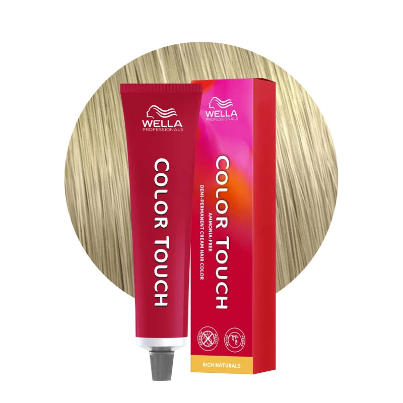 Wella Color Touch Rich Naturals 10/81 Biondo Chiarissimo Perla Cenere 60ml - colore semipermanente senza ammoniaca