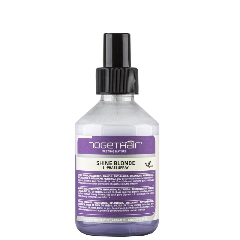 Spray Antigiallo Bifasico Shine Blonde Vegan Togethair 200 ml