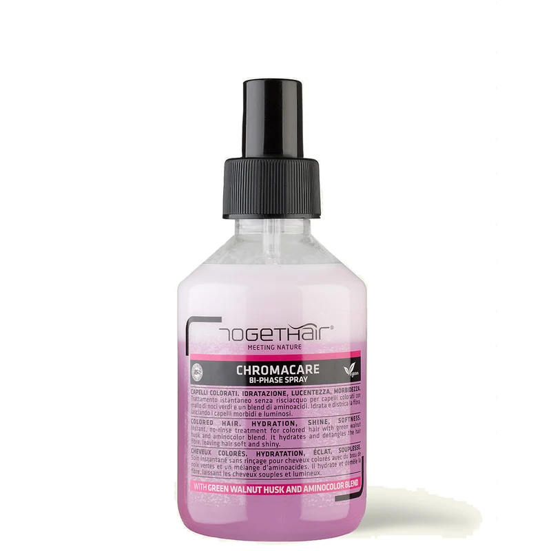 Spray per capelli colorati Biphase Chromacare Togethair Vegan 200 ml