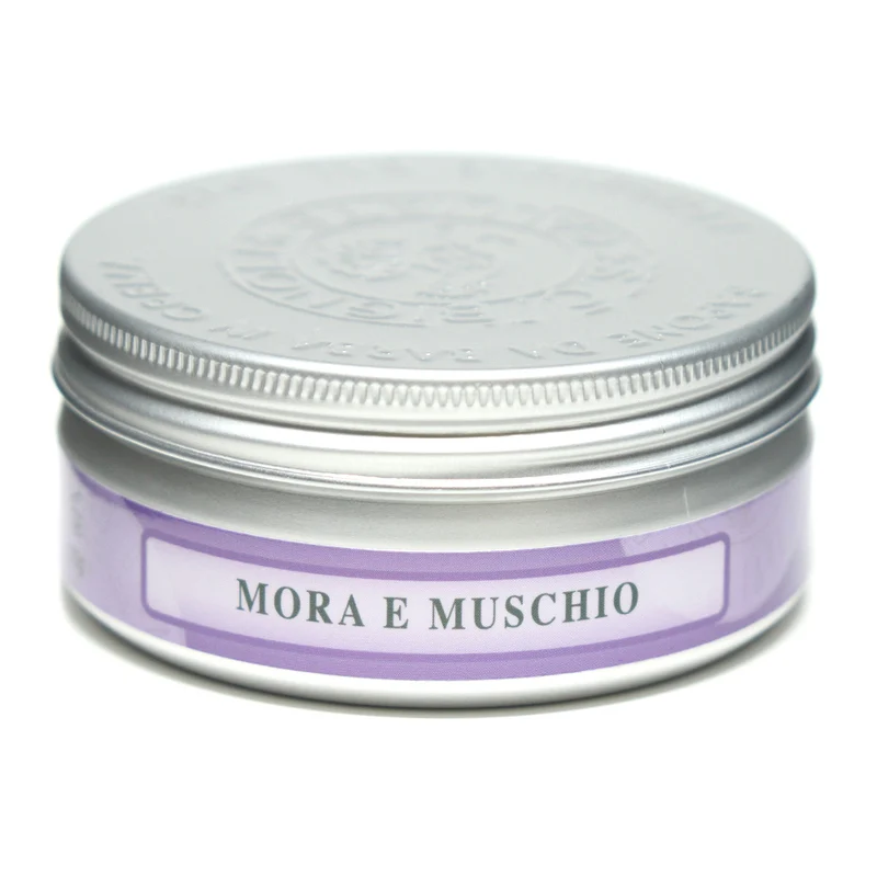 Sapone da Barba in Crema Mora e Muschio Saponificio Bignoli 175 gr