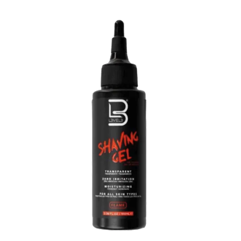 Shaving Gel Trasparente Flame L3VEL3 100 ml