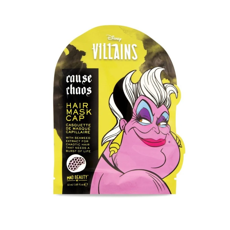 Cuffia monouso con maschera per capelli secchi Ursula Villains 50 ml