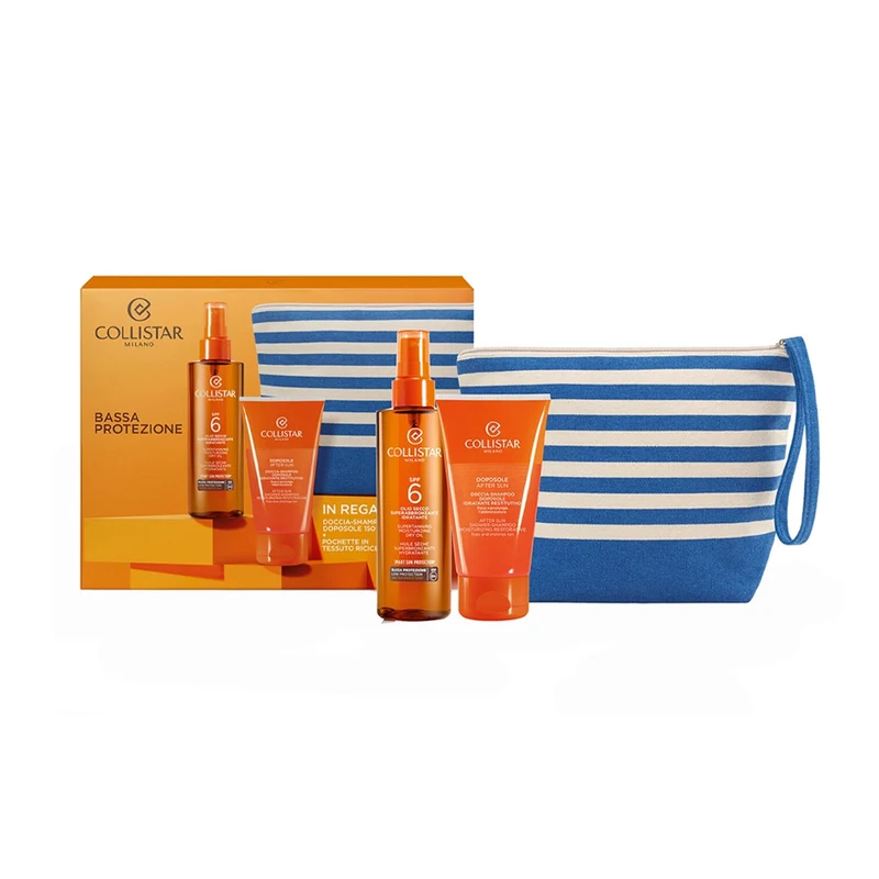 Cofanetto Olio Secco Superabbronzante idratante SPF6