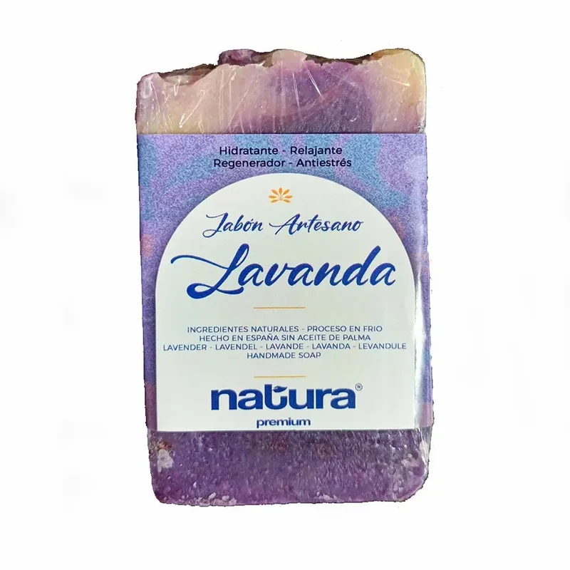 Natura Premium Lavender Handmade Facial Soap, 107,7 gr