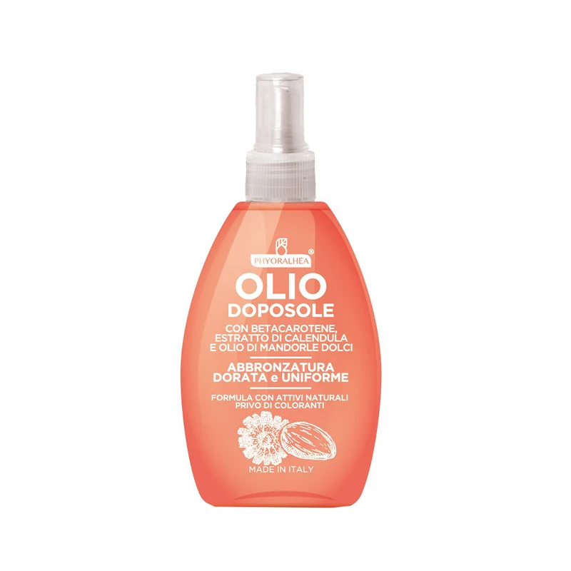 Olio doposole Spray con betacarotene