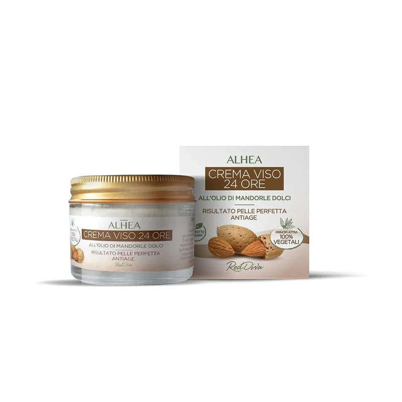 Crema viso 24h all'Olio di Mandorle dolci