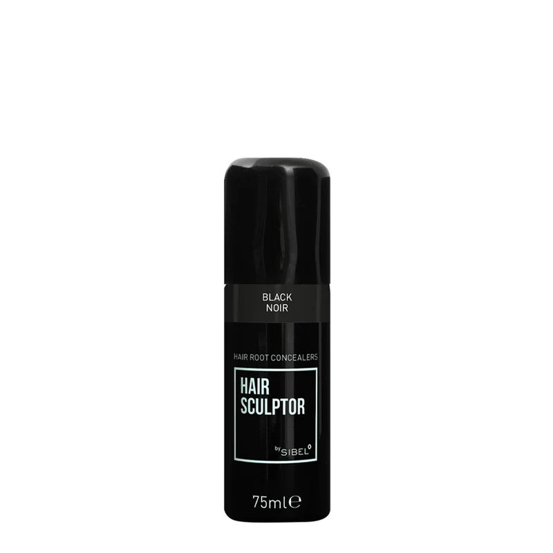 Sibel Hair Sculptor Hair Root Concealers Black 75ml - correttore radice in spray