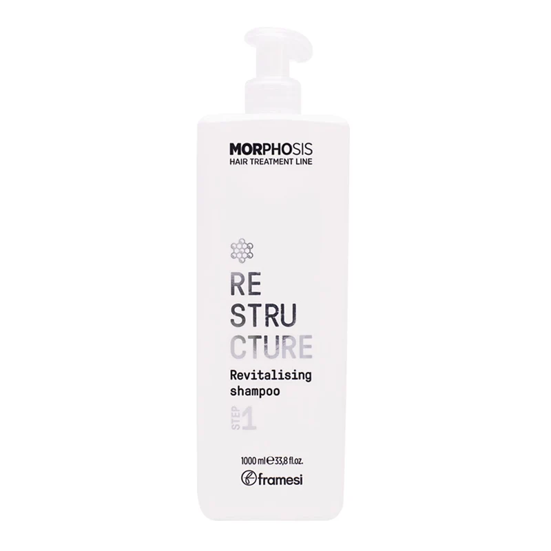 Framesi Morphosis Restructure Revitalizing Shampoo Step 1 1000ml - shampoo rigenerante