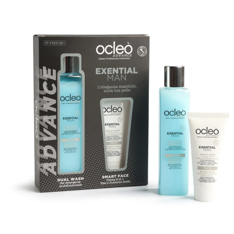 Beauty Box Viso-Corpo Exential Man gel detergente + cr.viso 200-50ml
