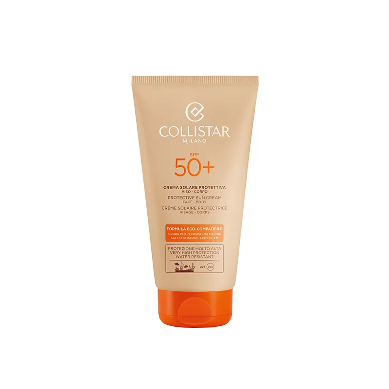 Crema Solare Protettiva Viso Corpo Eco-Compatibile SPF50