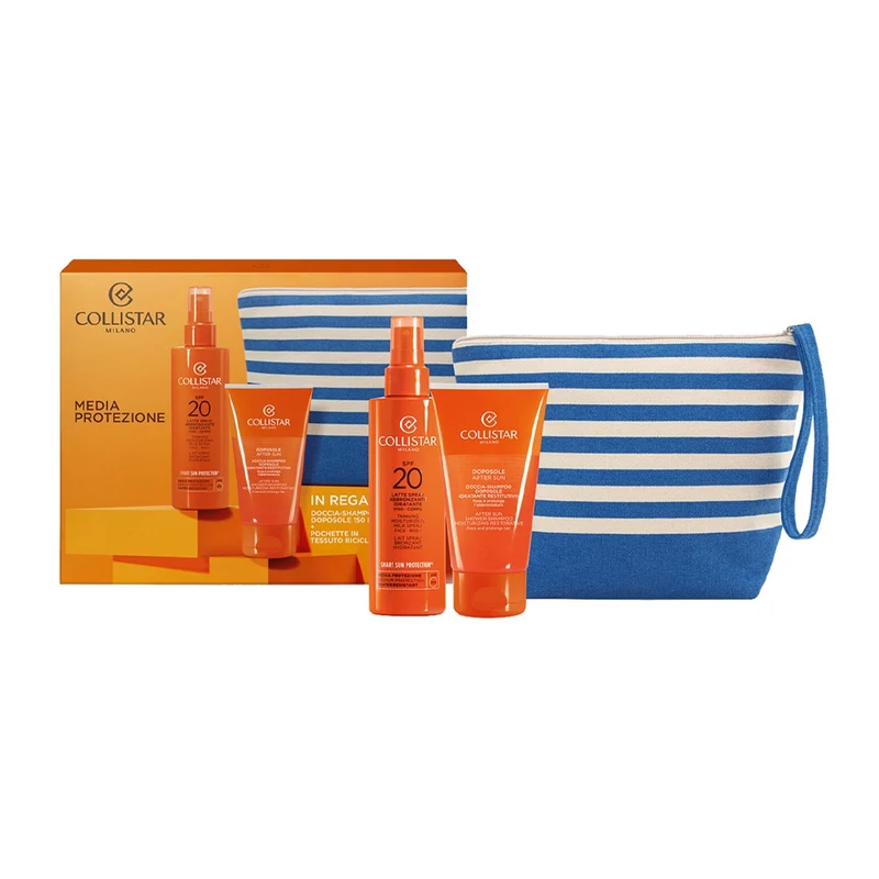 Cofanetto Latte Spray Abbronzante idratante viso-corpo SPF20