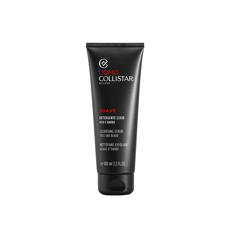 Detergente scrub viso e barba