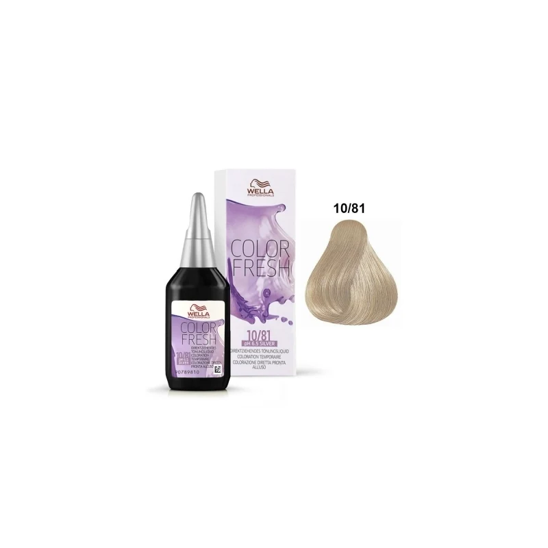 Colorazione Diretta Color Fresh acid 10/81 Wella 75 ml