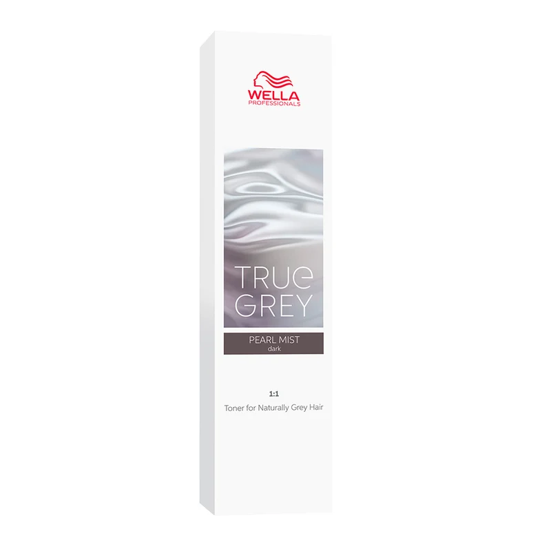 Wella True Grey Pearl Mist Dark 60ml - tonalizzante capelli grigio cendré