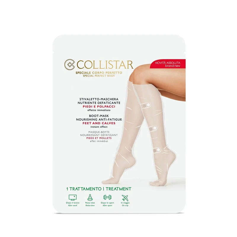 Stivaletto-maschera nutriente defaticante piedi e polpacci