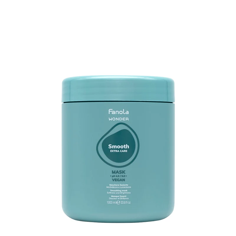 Fanola Wonder Smooth Extra Care Mask 1000ml - maschera lisciante