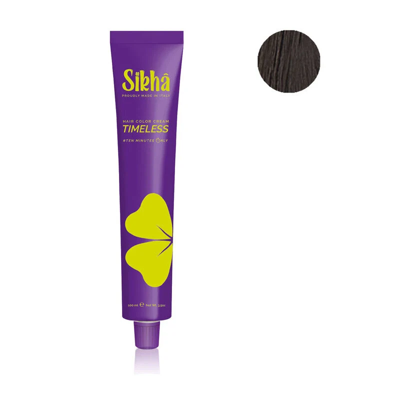 Tintura per Capelli 10 minuti Timeless 4.00 Sikha 100 ml.