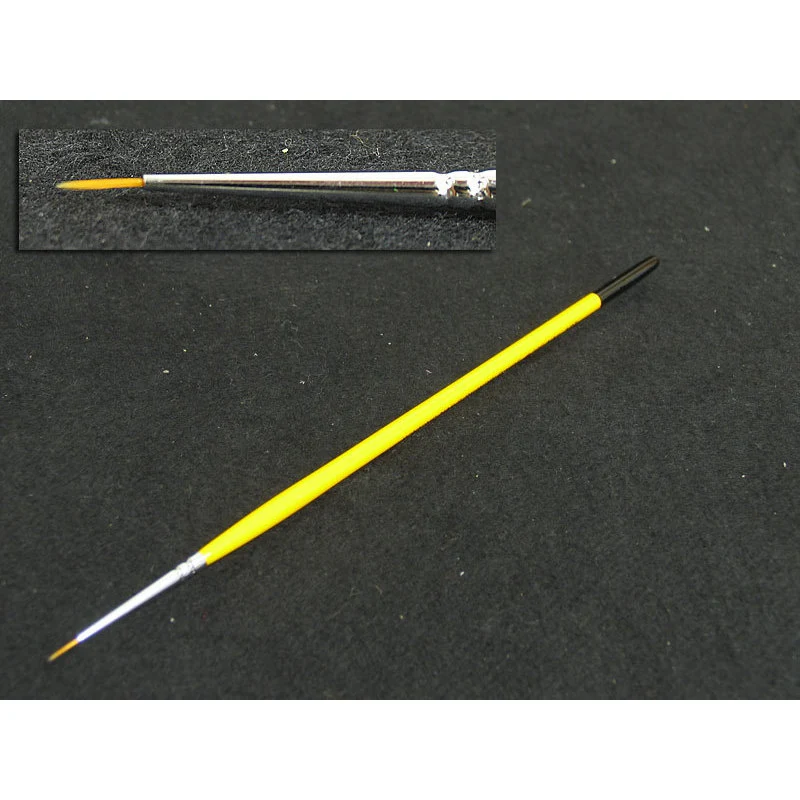 Pennello per Nail art 306 manico giallo