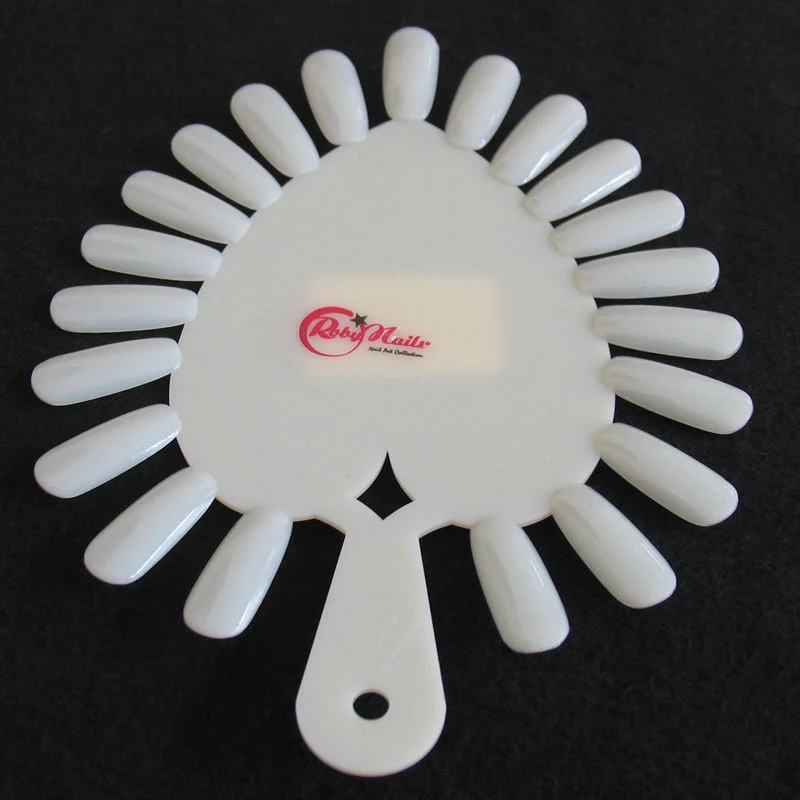 Display colori cuore bianco Roby Nails