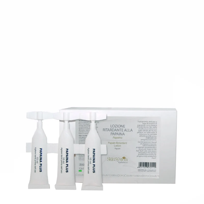 SkinSystem Papain Retardant Lotion 12x10ml - lozione ritardante alla papaina
