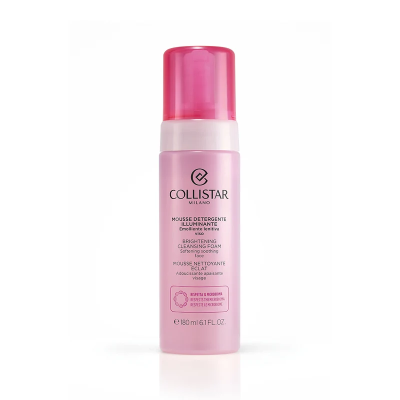 Mousse Detergente illuminante emolliente lenitiva