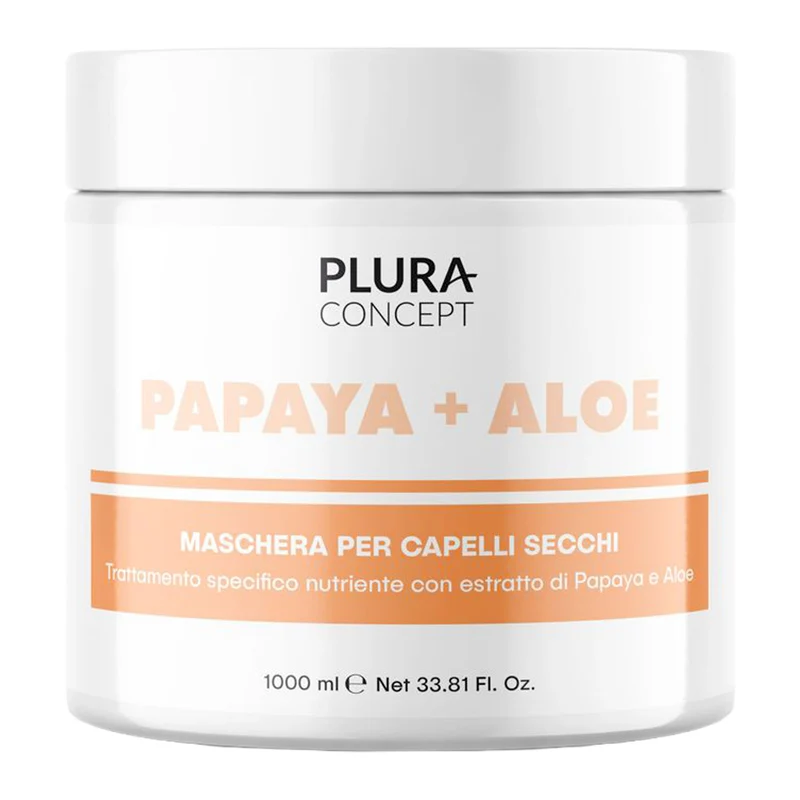 Maschera Capelli Secchi Plura Concept 1000 ml