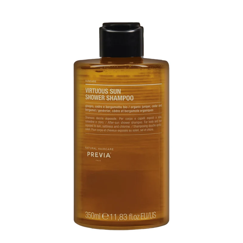 Previa Virtuous Sun Shower Shampoo 350ml - shampoo doccia doposole.