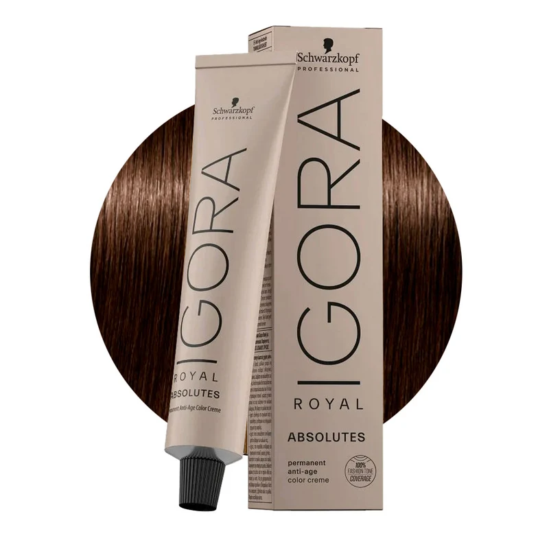 Schwarzkopf Igora Royal Absolutes 4-60 Castano Medio Cioccolato Naturale 60ml - colorazione permanente