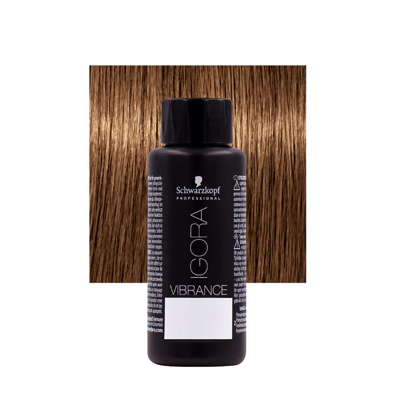 Schwarzkopf Igora Vibrance 7-55 Biondo Medio Dorato Extra 60ml - colorazione tono su tono