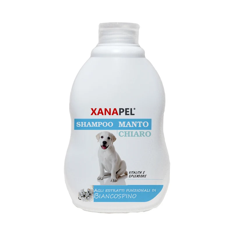 Shampoo per Cani Manto Chiaro Xanapel 250 ml