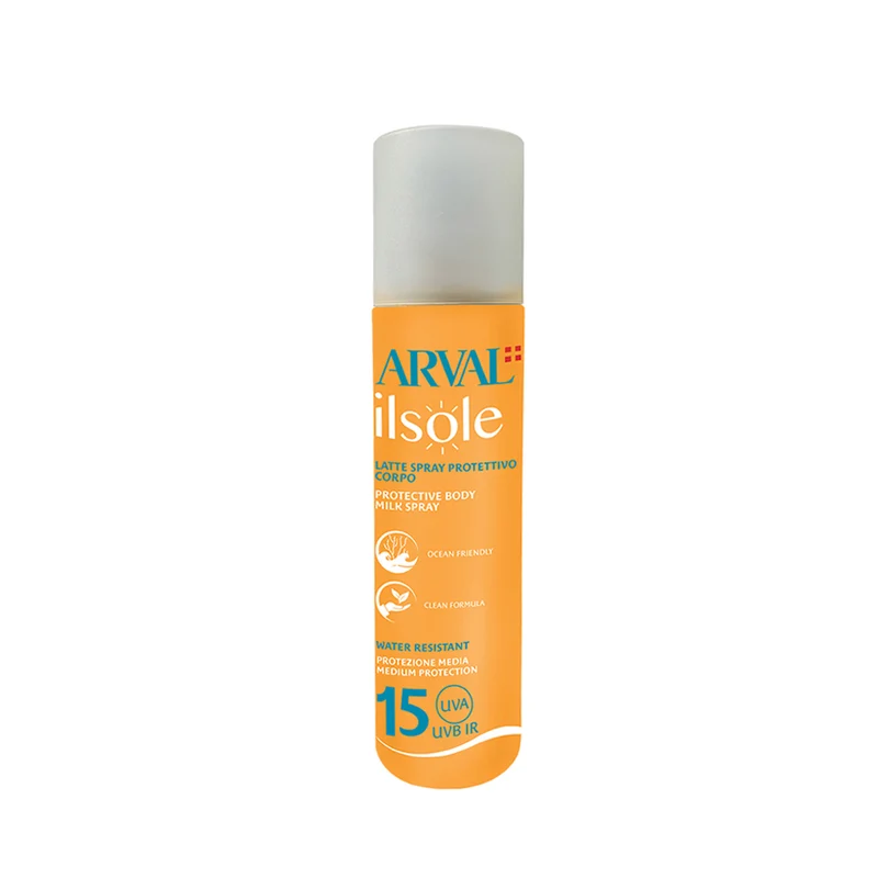 Il Sole Latte Spray protettivo corpo SPF15 Water Resistant