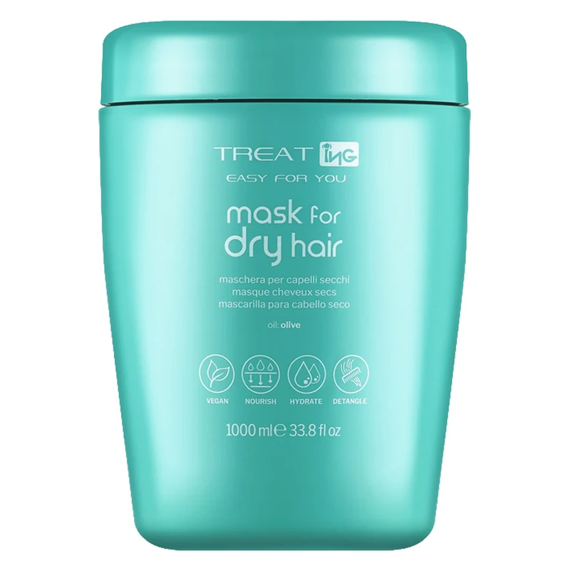 Maschera Dry Hair nutriente idratante capelli secchi Vegan 1000 ml ING