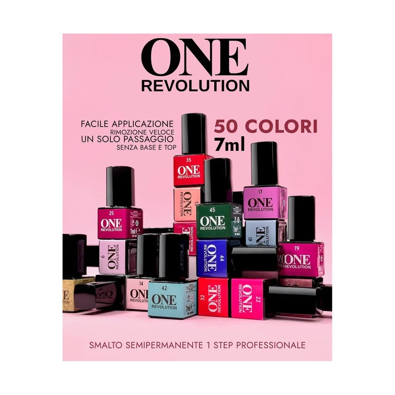 Smalto gel polish one step ONE REVOLUTION N. 30 Vip 7 ml