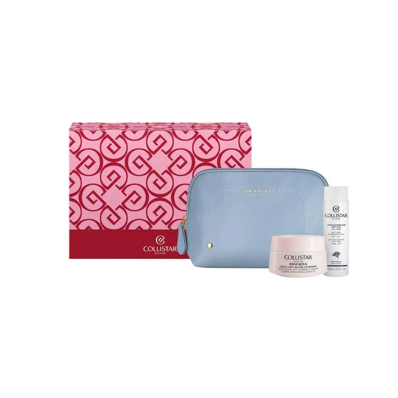 Cofanetto Regalo Rigenera Crema Anti-Rughe Levigante Viso e Collo