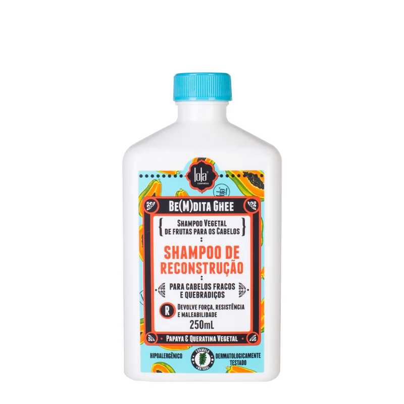 Lola From Rio Be(M)dita Ghee Shampoo de Reconstrução 250ml - shampoo ristrutturante