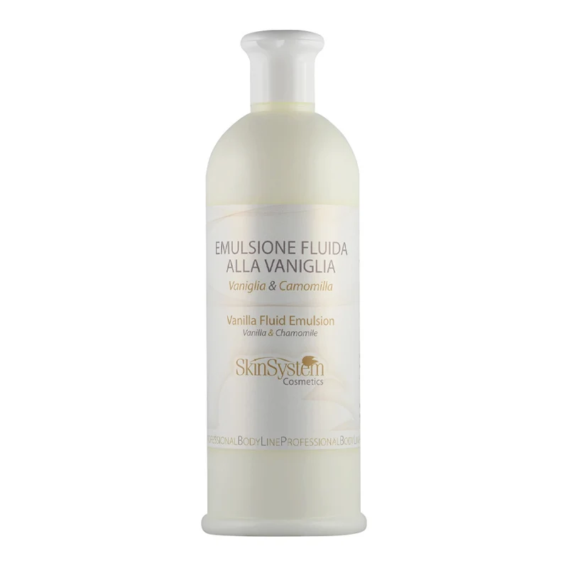 SkinSystem Vanilla Fluid Emulsion 500ml - emulsione fluida alla vaniglia
