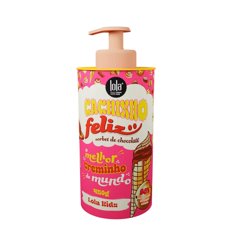 Lola From Rio Cacinho Feliz Sorbet de Chocolate 450gr - crema definizione ricci per bambini