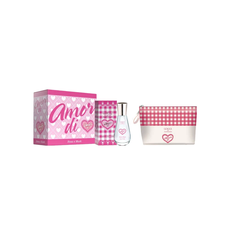 Gocce di Napoleon Amor di Rosa e Musk Cofanetto regalo