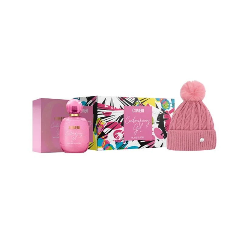 Contemporary Girl Rose Glow Eau de parfum Cofanetto Regalo con Cappellino
