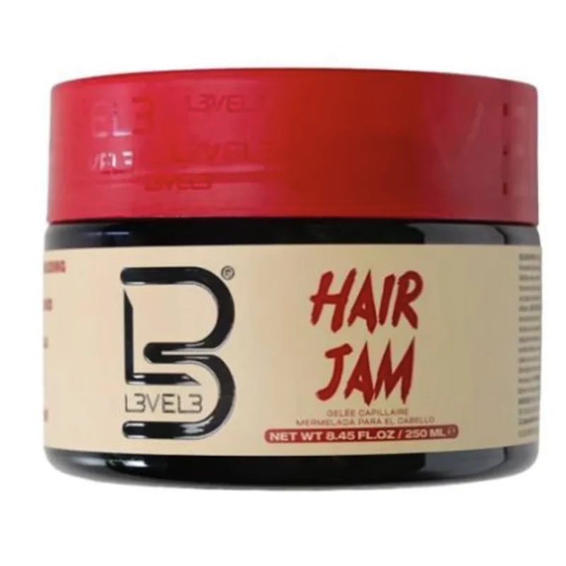Gel per Capelli Hair Jam Medio Brillante L3VEL3 250 ml