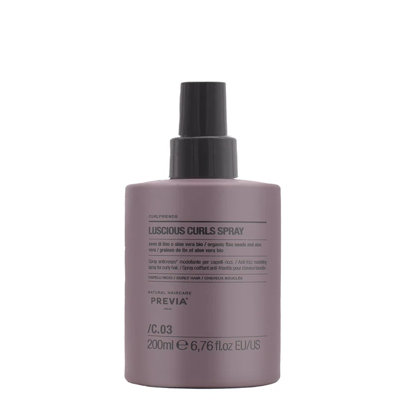 Previa Curlfriends Luscious Curls Spray 200ml - spray modellante anticrespo capelli ricci