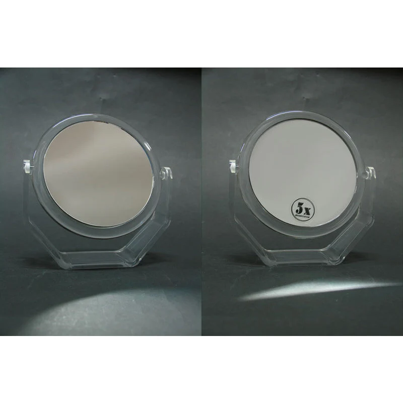 Specchio Doppia Lente 5 ingr. diam. 15 cm Trasparente Pomelo Sinelco