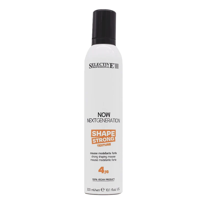 Selective Professional Now Next Generation Texture Shape Strong 300ml - mousse tenuta forte