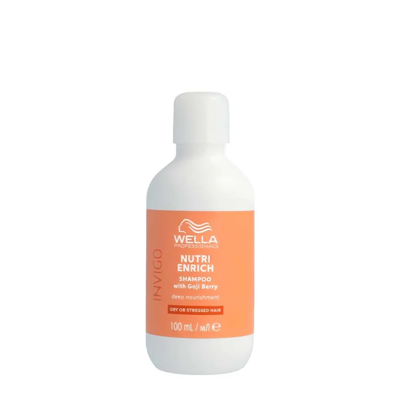 Wella Invigo Nutri Enrich Deep Nourishing Shampoo 100ml - shampoo capelli secchi e stressati