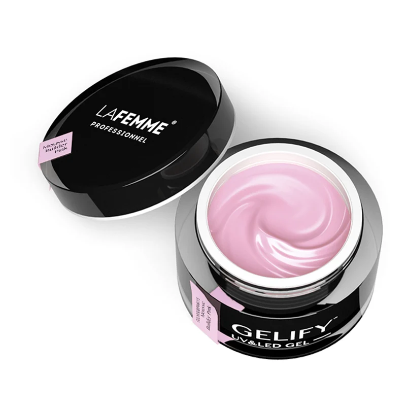 Gel Ricostruzione Gelify UV Led Mousse Builder Pink 15 g