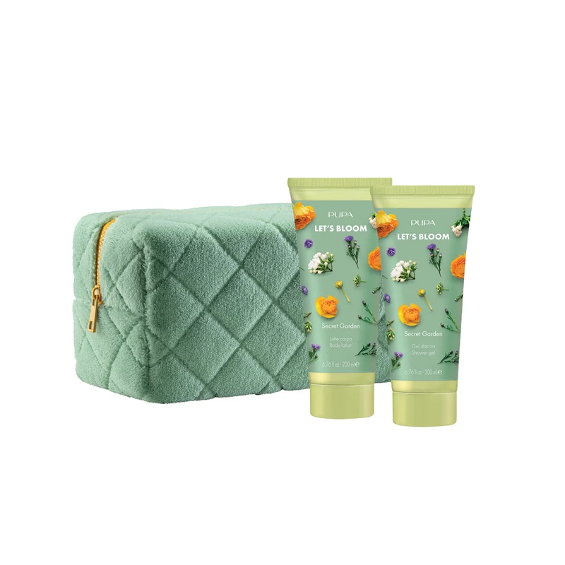 Let's Bloom Secret Garden Kit con Latte Corpo Cofanetto Regalo