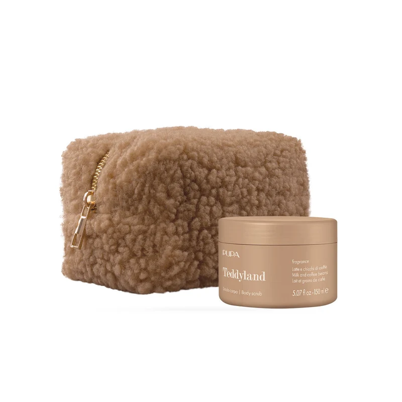 Teddyland Latte e chicchi di caffè Scrub Corpo