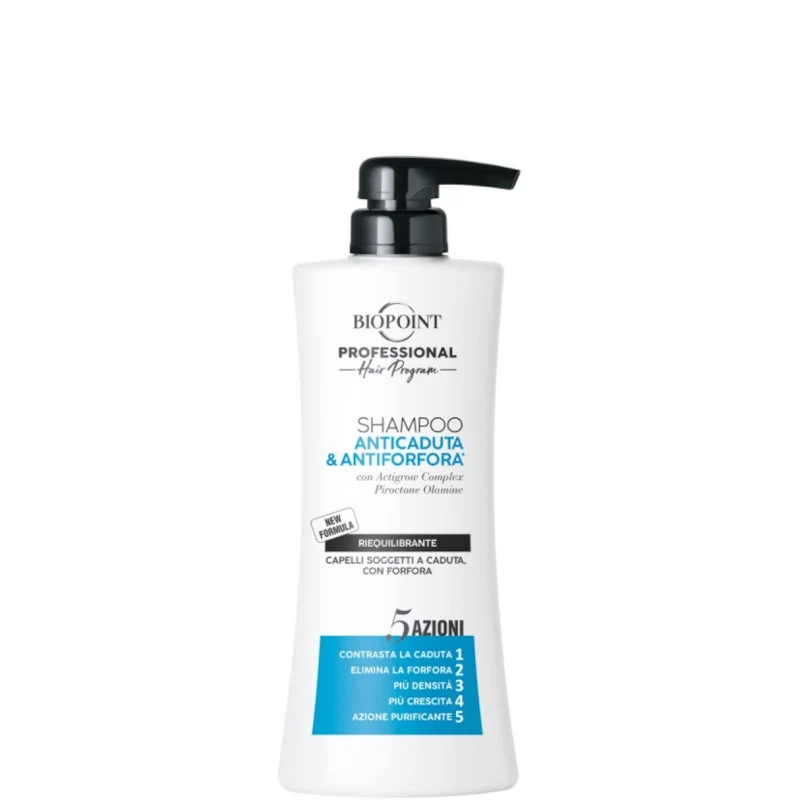 Biopoint Shampoo Riequilibrante Anticaduta e Antiforfora