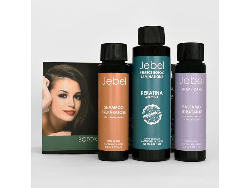 Kit Perfect Botox Laminazione Brasiliana Nanoplastia Jebel60+ 120 + 60ml