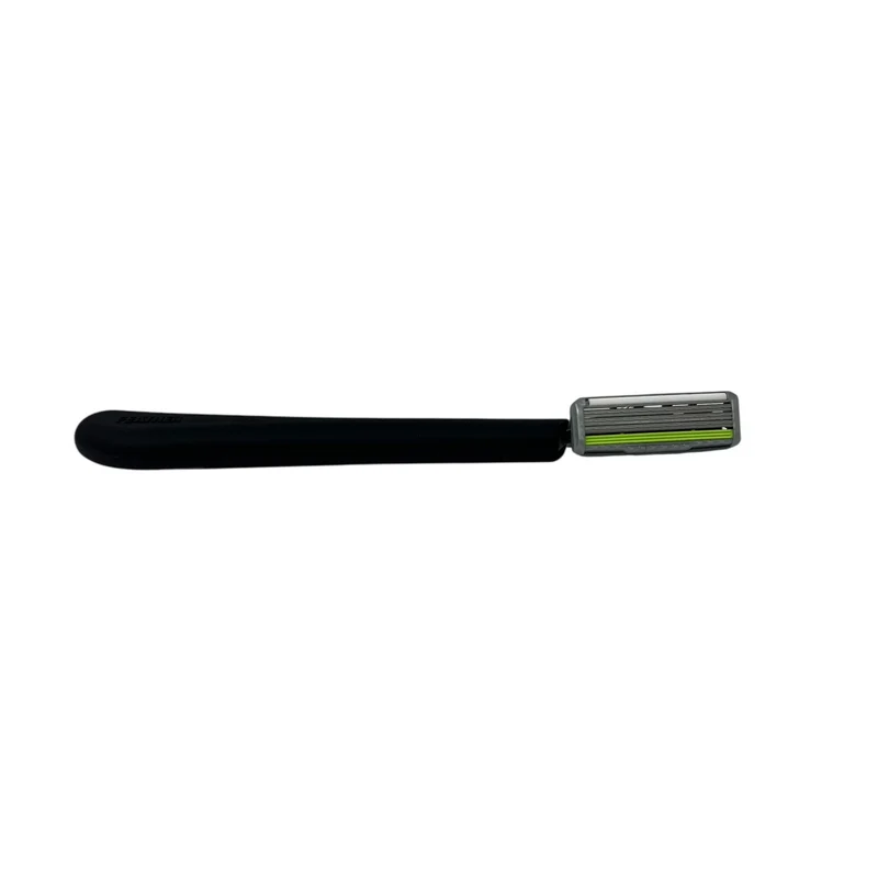 Rasoio trilama con manico resina e silicone Professional Fsystem Feather